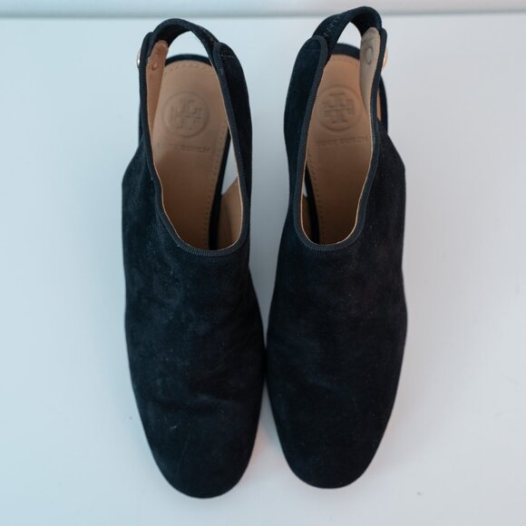 Tory Burch Marisa 85MM Open Back Wedge Bootie - Picture 2 of 6